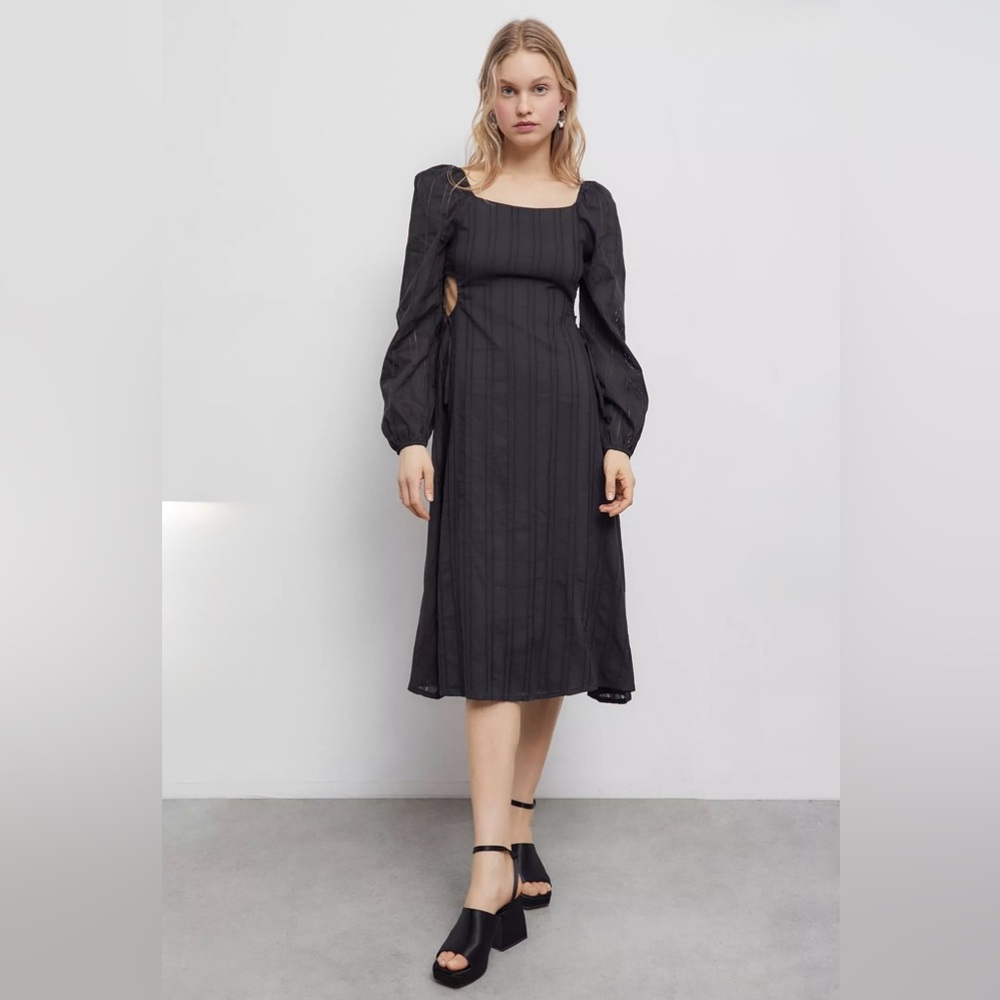 Urban Outfitters Daisy‎ Street Cut Out Midi Dress |Cottagecore| Coquette